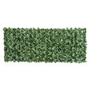 Outsunny Künstliche Blatthecke Sichtschutzfolie Rolle Gartenzaunplatte 1m x 2,4m