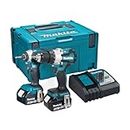 Makita DLX2507TJ 18V Li-ion LXT Brushless 2 Piece Combo Kit Complete with 2 x 5.0Ah Batteries and Charger Supplied in a Makpac Case