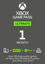 XBOX GAME PASS ULTIMATE 1 MONTH & GOLD LIVE USA REGION CODE INSTANT DELIVERY