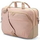 BAGSMART Laptop Bag for Women, 15.6 Inch Laptop Briefcase, Laptop Case Lockable Computer Bag, Laptop Messenger Bag for Travel Business, Pink