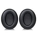 HD200PRO Ear Pads Replacement Repair Accessories Soft Resilient Ear Pads Compatible with Sennheiser HD200PRO Headphones (Black/Albumen Leather)