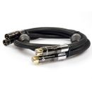 NUEVO cable de referencia HiViLux HIFI equilibrado/NF/XLR OCC/SCC Ø=14mm estéreo 2x1,5m