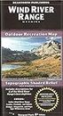 Wind River Range, Wyoming Outdoor Recreation Map
