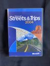 Microsoft Office Streets & Trips 2004 CD-ROM JUEGO DE 2 discos mapas personalizables MS PC