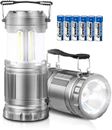 2-Pack LED Camping Lantern,9000LM Ultra Bright Collapsible Portable Camping Lamp