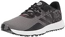 adidas Men's S2G Spikeless Golf Shoes, Grey Four/Core Black/Grey Six, 11