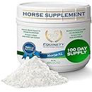 100 Day Supply Horse XL Horse Supplements – W/ 8 Essential Amino Acids to Promote Cellular Repair - No Soy, Sugar & Fillers Coat Defense for Horses - Horse Joint Supplement & Horse Hoof Supplements