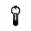 KITCHENDAO 2 in 1 Magnetic Beer Bottle Opener for Fridge and RV with Cap Catcher - Pop Can Opener, Stick to Refrigerator for Easy Storage with Magnet
