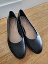 Clarks Women leather shoes 39 black