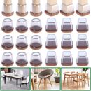 Ruby Chair Leg Floor Protector Furniture Table Feet Cover Silicone Cap Pads Caps