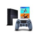 Sony PlayStation 4 PS4 500GB Console PS4 FIFA 19 AND NHL19 Game Uncharted 4 Con.