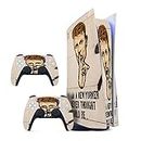 GADGETS WRAP Printed Vinyl Skin Sticker Decal for Sony PS5 Playstation 5 Disc Edition Console & 2 Controller (Skin Only, Console & Controller not Included.) - New Yorker Multicolor