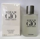 Giorgio Armani Acqua Di Gio 3.4oz Men's Eau De Toilette Spray Brand New Sealed