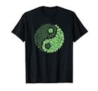 Cannibas Leaf Ying Yang Camiseta