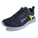 Campus Men's CATO D.Gry/F.GRN Walking Shoes - 9UK/India 22G-1042