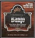 GHS BANJO - Jeu de cordes en acier inoxydable - 5 cordes - PF155 - Léger