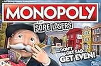 MONOPOLY For Sore Losers Board Game For Ages 8 And Up, The Game Where It Pays To Lose, Multicolor, Pack Of 1