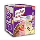 SlimFast Variety Shakes - Protein Shake Probierpaket Gemischt I Diät Shakes zum Abnehmen I 10 Portionen 7x36,5g + 3x37,5g I Eiweiss Protein Pulver, vitaminreiche Trinkmahlzeit