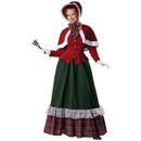 Charles Dickens Caroler Costume Victorian Yuletide Lady Christmas Fancy Dress