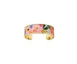RIFLE PAPER CO. Cuff With Gold Stylized Pattern Designed For Wrist Wear For Brightening Up Your Outfit At Events, Parties, And Gatherings, Regular, Paper