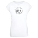 T-Shirt MERCHCODE "Merchcode Damen Ladies Mothers Day - The best mom T-Shirt" Gr. XXL, weiß (white) Herren Shirts T-Shirts