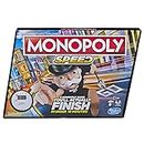 MONOPOLY Speed Board Game, Play in Under 10 Minutes, Fast-playing fantasy Board Game for Ages 8 & Up, For 2-4 Players,Multicolor