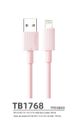 iPhone XS 11 12 13 14 X XR  Lade Kabel Charger  Cable Rosa