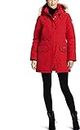 Canada Women's Trillium Parka Goose Feather Down Jackets (M, Red)