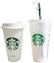 Starbucks Reusable Duo: 24oz Cold Cup and 16oz Hot Cup