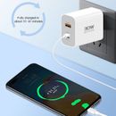 PD USB 30W Charger Type-C Fast Charging Power Wall Adapter For Iphone 15_wf