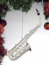 Broadway Gifts Argento Music Saxophone Musical Instrument Ornament New by