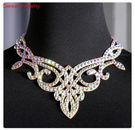 2023 New Belly Dance Necklace Rhinestone Chain Female Adult Clothing Accessories