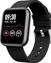 Smart Watch for Boys, Girls, Men, Women & Kids ID116 Bluetooth Smartwatch Wireless Fitness Band | Sports Gym Watch for All Smart Phones I Heart Rate and spo2 Monitor | Black