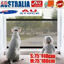 Retractable Dog Pet Mesh Gate Pets Barrier Baby Kid Safety Fence Outdoor Guard