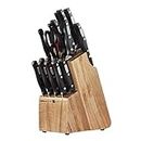 Miracle Blade IV World Class Professional Series 18-Piece Premium Knife Set with Block - Versatile, Sharp & Durable (Miracle Blade IV 18pc Set)