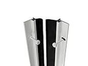 Stormguard Boudin de porte en aluminium résistant aux intempéries Blanc Taille 4 × 1028 mm et 1 x 914 mm, suffisant pour une seule ouverture de porte