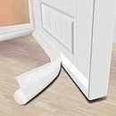 MAXTID Easy to Install Door Draft Stopper 32 Inch Door-Thresholds Under Door Seal Crack Sealer Door Bottom Seal Insulation Gap Blocker - Interior Front Door Sweep, Soundproof