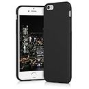 kwmobile Case Compatible with Apple iPhone 6 / 6S Case - Soft Slim Protective TPU Silicone Cover - Black Matte