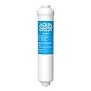 AQUA CREST GXRTDR Inline Water Filter, Replacement for GE® GXRTDR, Samsung DA29-10105J, Whirlpool WHKF-IMTO, 1 Filter (Package may vary)