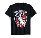 Union Electrician Shirt | Gifts for American Electricians T-Shirt