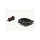 LPA SPF Fiber Optic Adjustable Sight Set For Walther P99 PPQ PPQM2 No 22 Rimfire Black SPF15WA