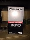 5 Pack of Panasonic T60PRO Professional Broadcast Quality VHS Video Cassette Tapes - NV-T60PQ - 125M/410Ft