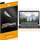 [3-Pack] Supershieldz- High Definition Clear Screen Protector For New MacBook 12 inch (2015 VERSION) + Lifetime Replacements Warranty - Retail Packaging