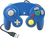 Reiso Classic NGC Wired USB Controller for Windows PC MAC(Blue)