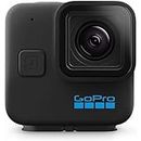 GoPro HERO11 Black Mini - Fotocamera d'azione impermeabile compatta con video Ultra HD 5.3K60, immagini fisse da 24,7 MP, sensore di immagine da 1/1,9", streaming live, stabilizzazione