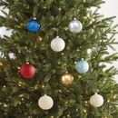 Classic Glass Orb Ornaments - Assorted Set of 6 - Gold & Cream - Ballard Designs Gold & Cream - Ballard Designs