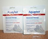 2 máscaras de mano reparadoras Aquaphor ~ 2 pares/tratamientos guantes de un solo uso