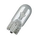 OSRAM ORIGINAL W5W halogen, position and number plate light, 2825-02B, 12V, double blister 2 count (Pack of 1) - white/clear