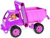 ksmtoys Lena Eco Active Princess Pink Dump Truck is a Eco Friendly BPA and Phthalates Free Green Toy Manufactured from Premium Grade Resin and Wood
