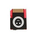 MERISHOPP® SD2Vita 3.0 for PSVita Game MicroSD Card Adapter for PS Vita 1000 2000 Red
